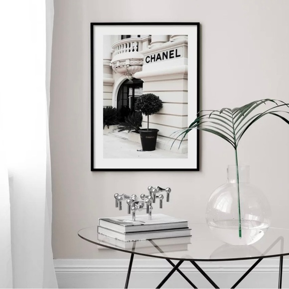 SET 2 Coco Chanel Fashion Luxury Paris Street Store Window Shop print collection - Picture 6 of 7